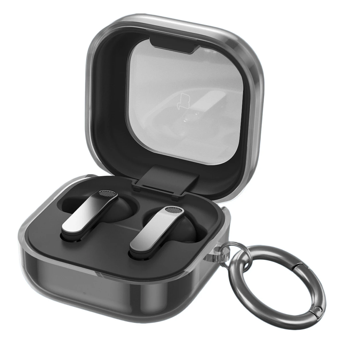 Etui Bizon Case Headphone Clear do Samsung Galaxy Buds 4 / 4 Pro 