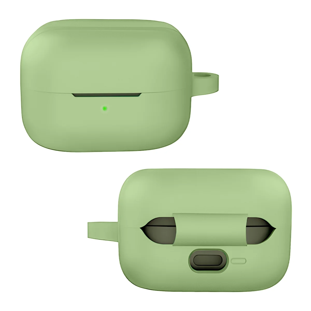 Integrierter Karabiner für die Hülle Bizon Case Headphone Silicone