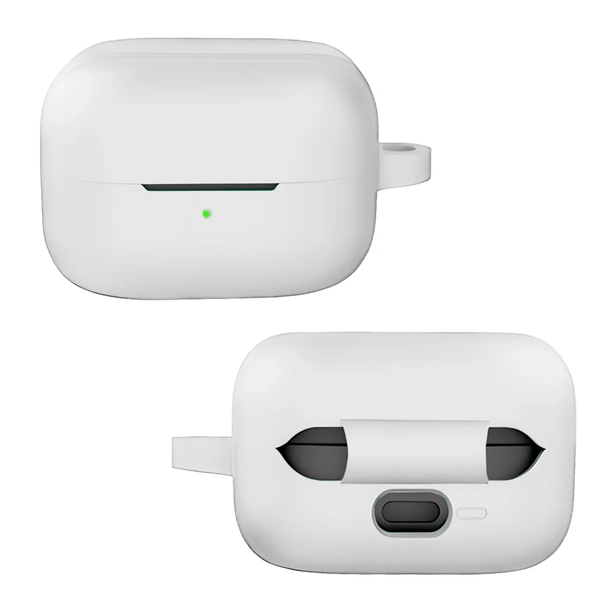 Wbudowany karabińczyk do etui Bizon Case Headphone Silicone