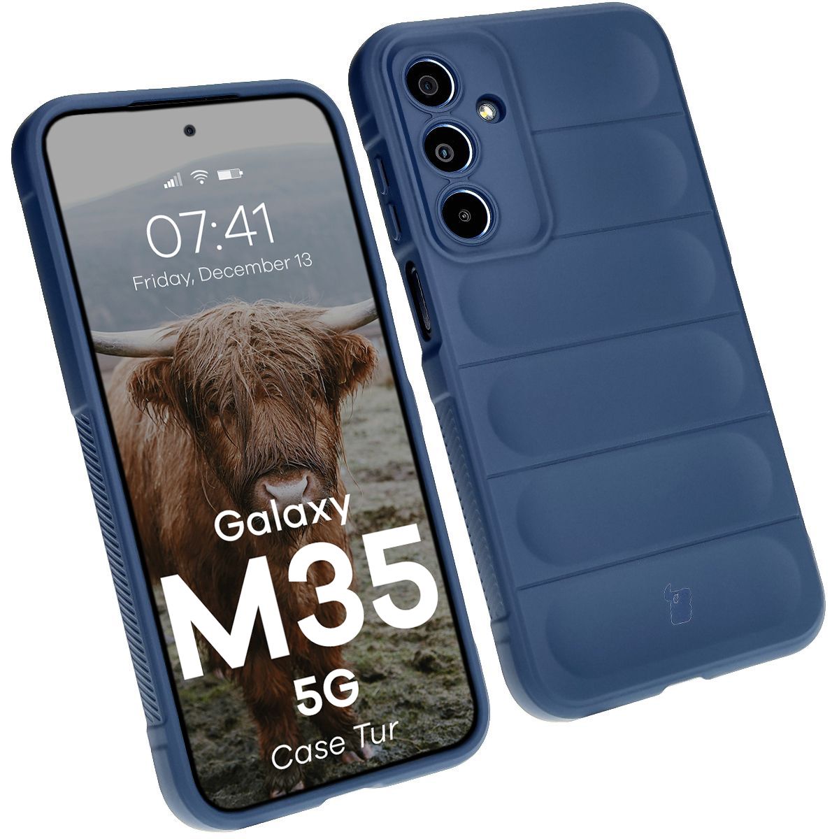 Robustes Etui Bizon Case Tur für Samsung Galaxy M35 5G