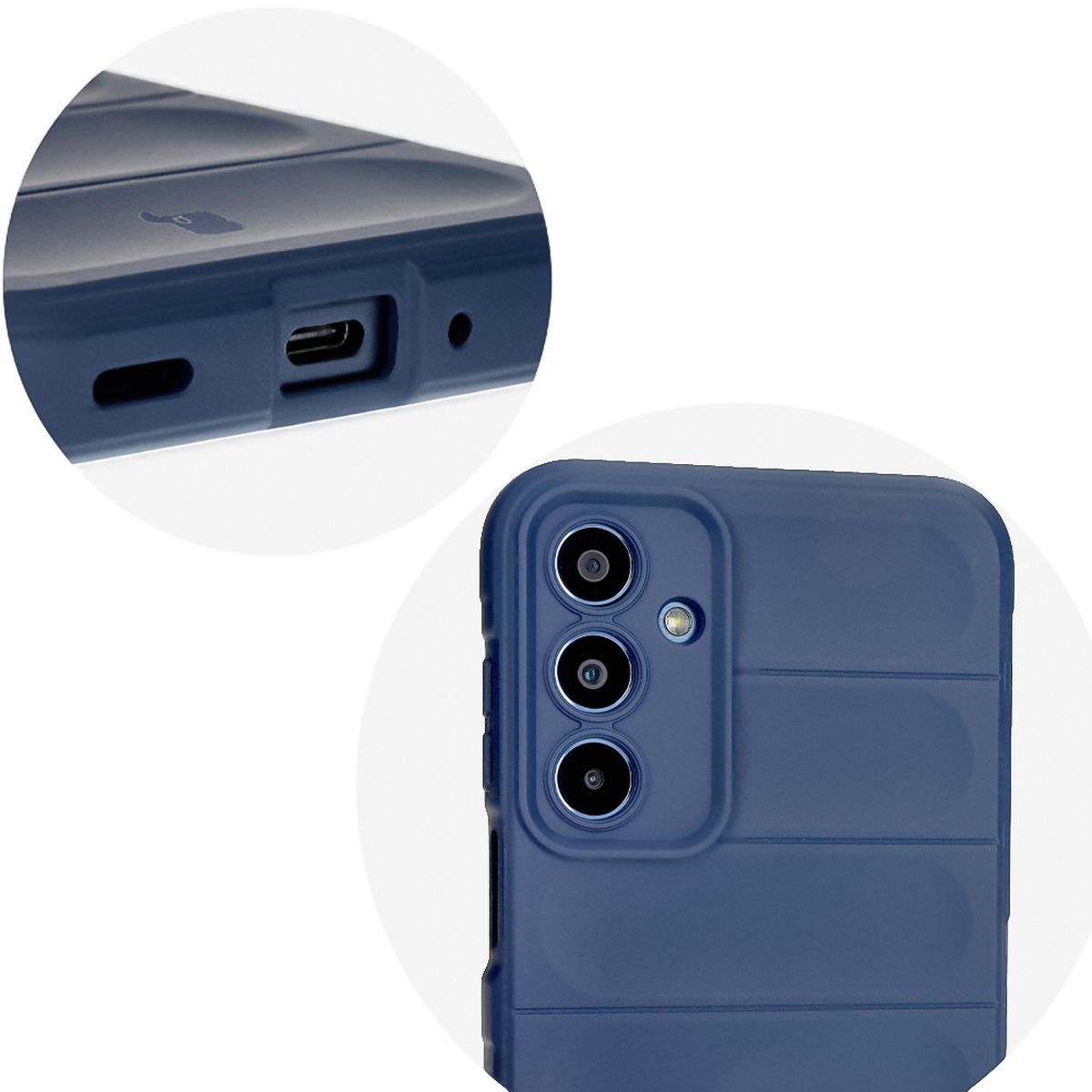 Präzise Ausschnitte und Kompatibilität mit drahtlosem Laden im Etui Bizon Case Tur