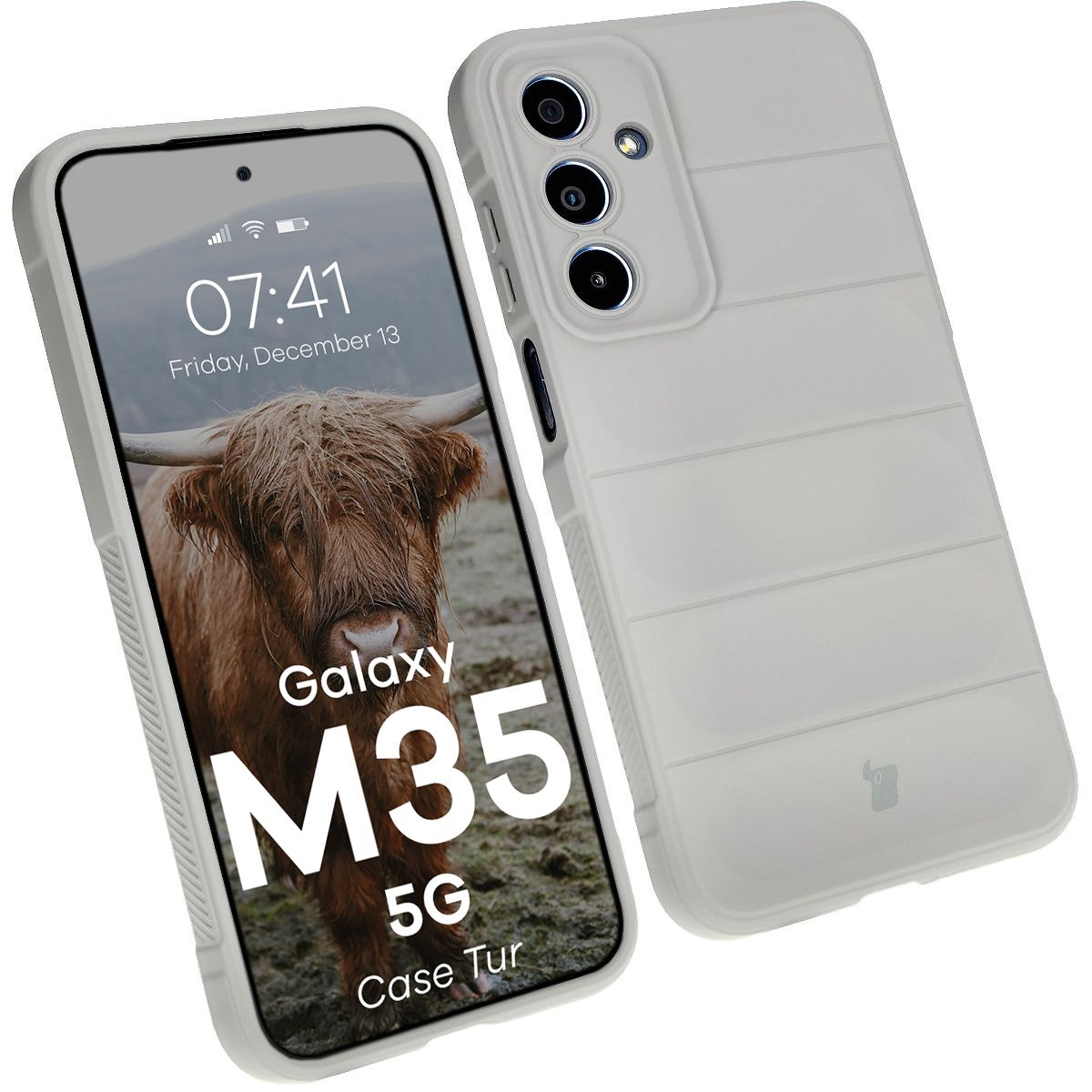 Robustes Etui Bizon Case Tur für Samsung Galaxy M35 5G