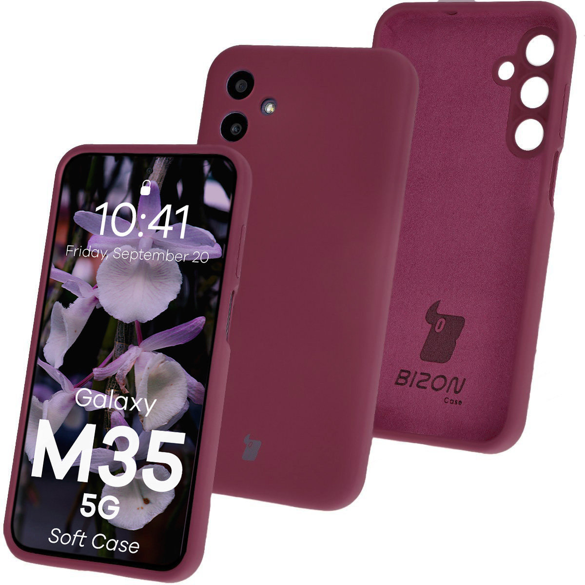 Silikonhülle Bizon Soft Case für Samsung Galaxy M35 5G