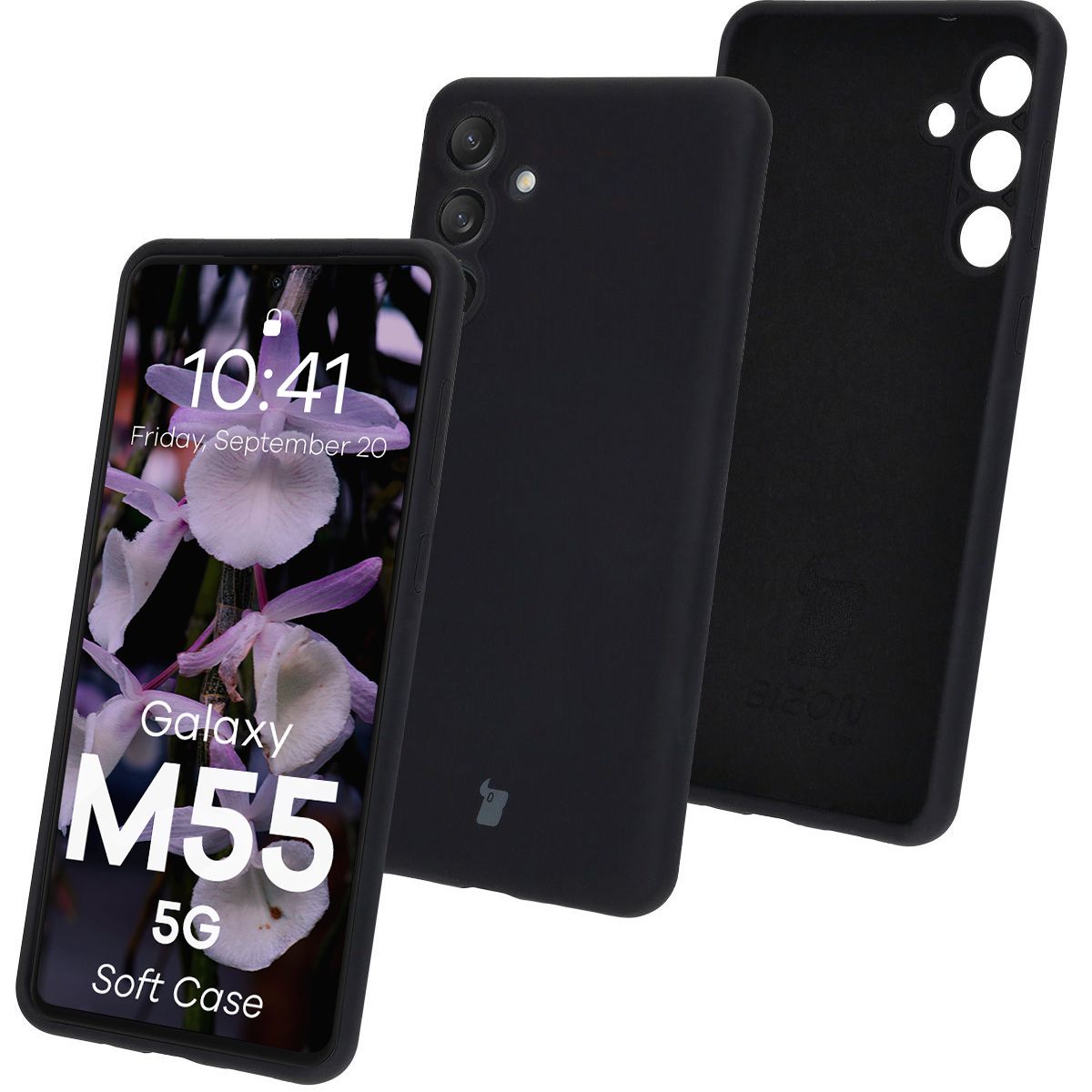 Carcasa din silicon Bizon Soft Case pentru Samsung Galaxy M55 5G