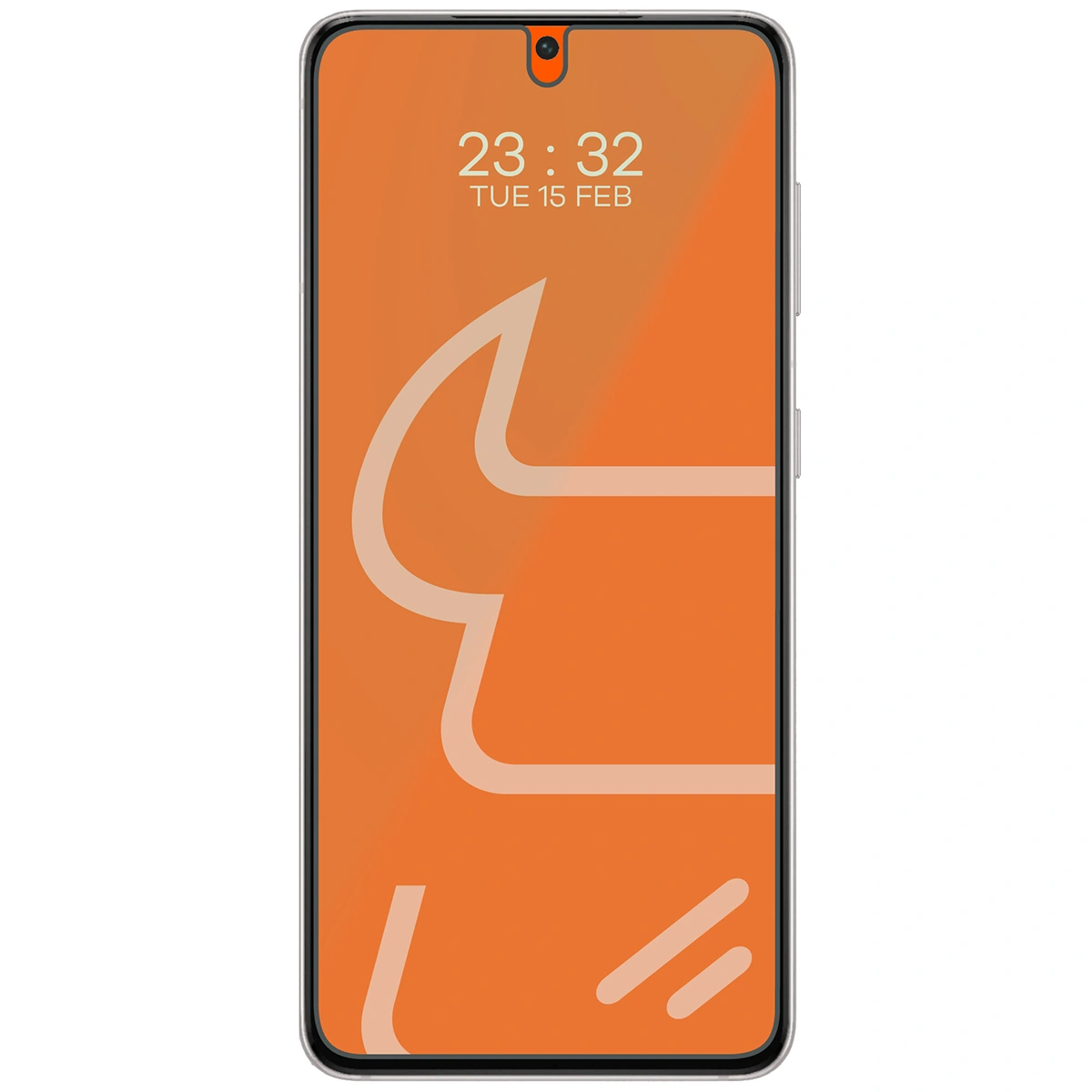 Idealne dopasowanie Bizon Smart Glass do Galaxy S21