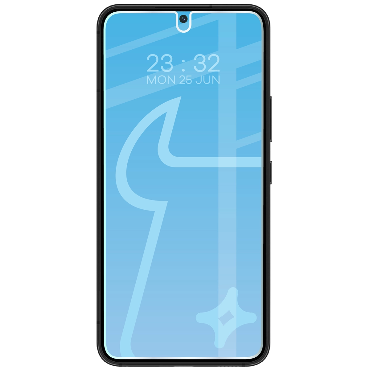 Telefon z nałożonym szkłem Bizon Glass Clear Duo do Samsung Galaxy S22