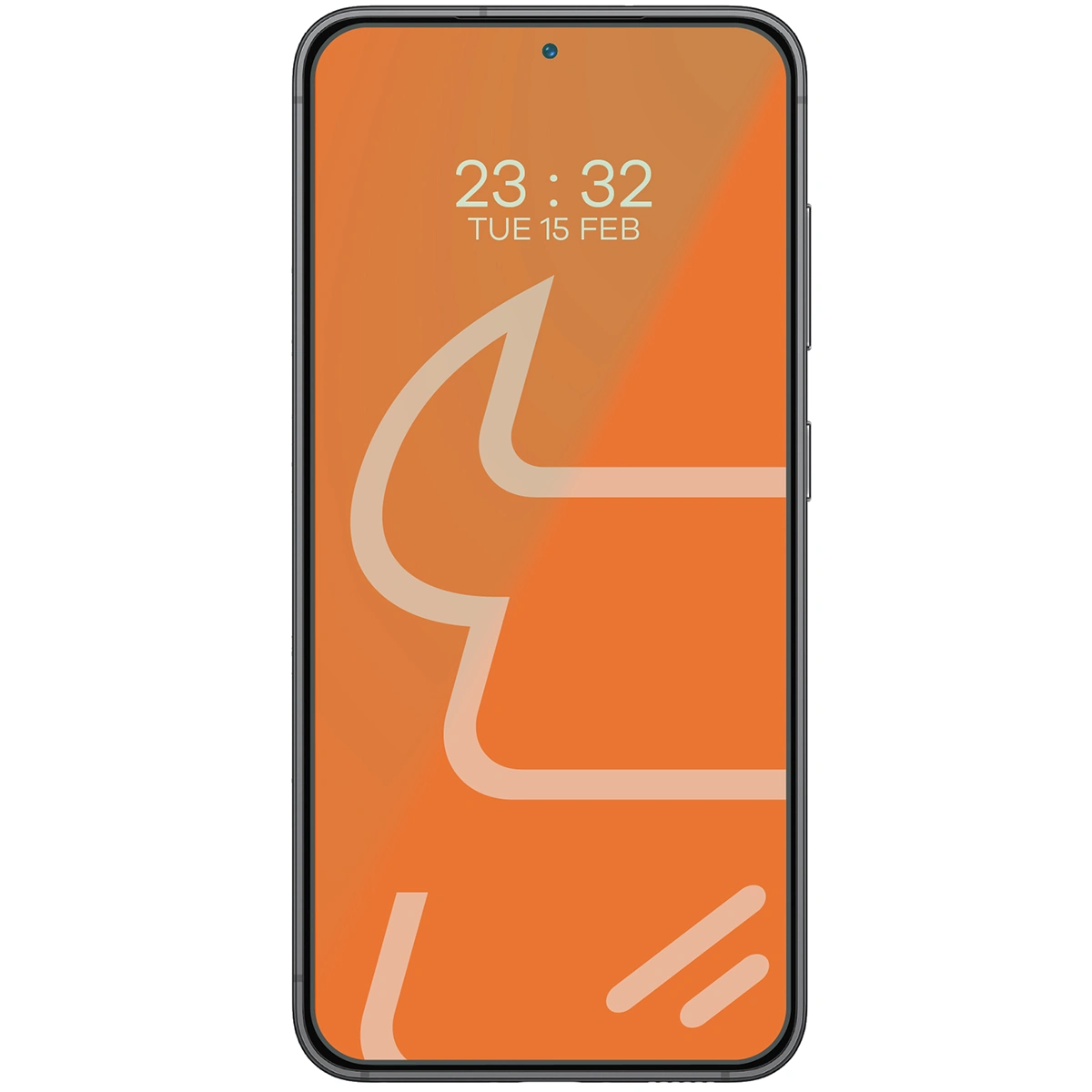 Idealne dopasowanie Bizon Smart Glass do Samsung Galaxy S23