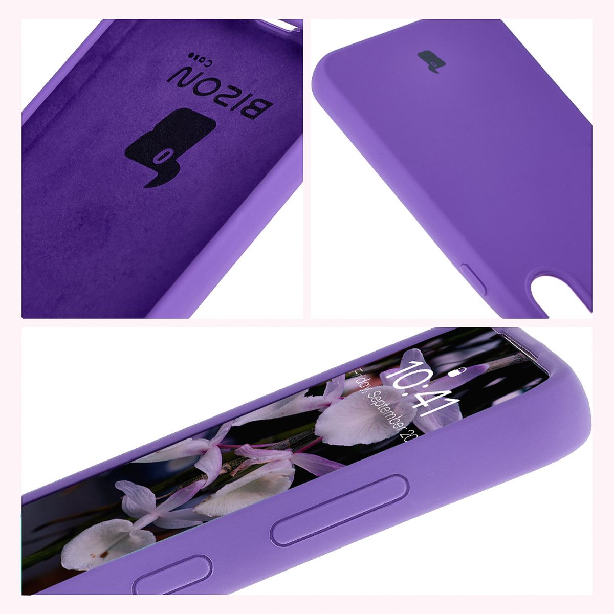 Bizon Soft Case construction: integrated covers, raised edges and microfiber padding