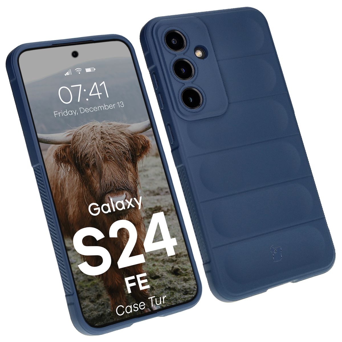 Robustes Etui Bizon Case Tur für Samsung Galaxy S24 FE