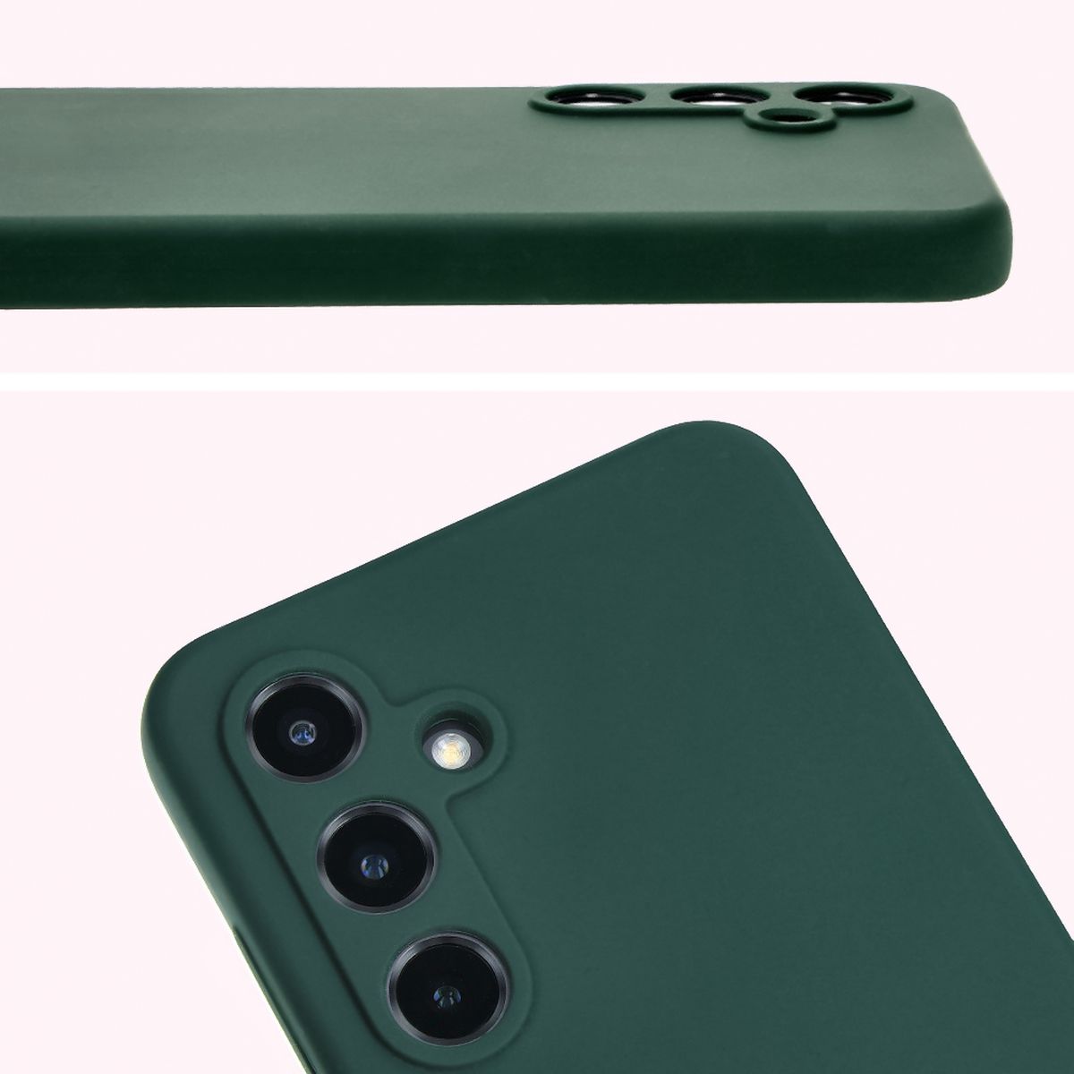 Close-up of lens cutouts in Bizon Soft Case