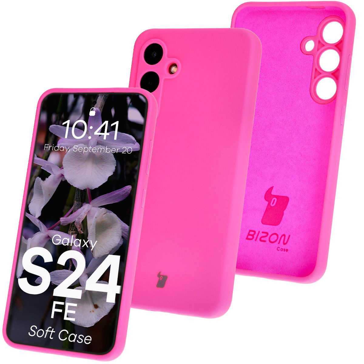 Carcasa din silicon Bizon Soft Case pentru Samsung Galaxy S24 FE