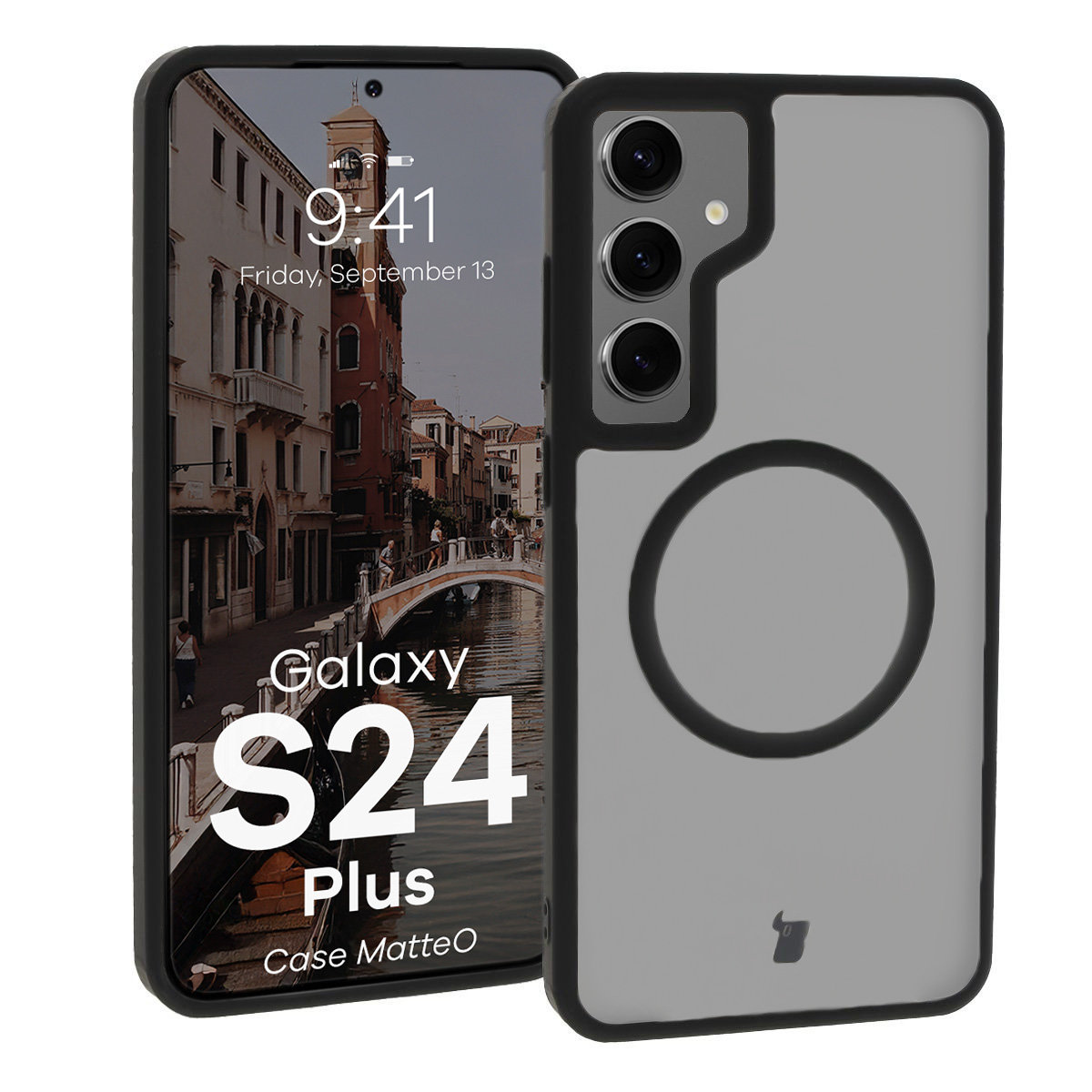 Matte Bizon Case MatteO for Galaxy S24 Plus