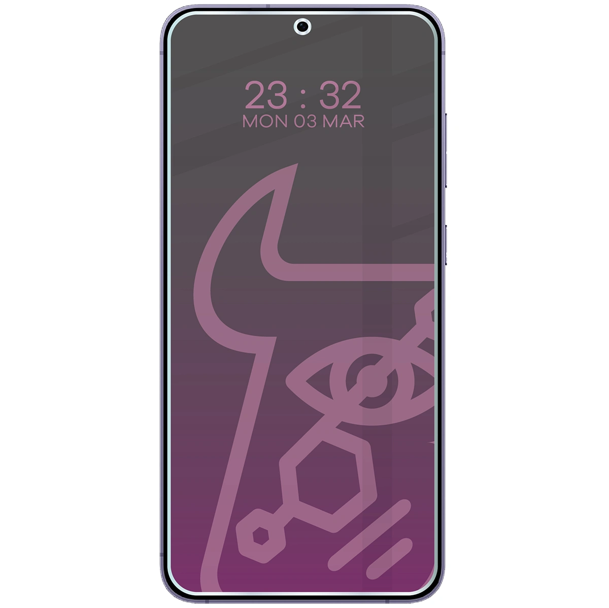 Idealne dopasowanie Bizon Smart Glass do Samsung Galaxy S24 Plus