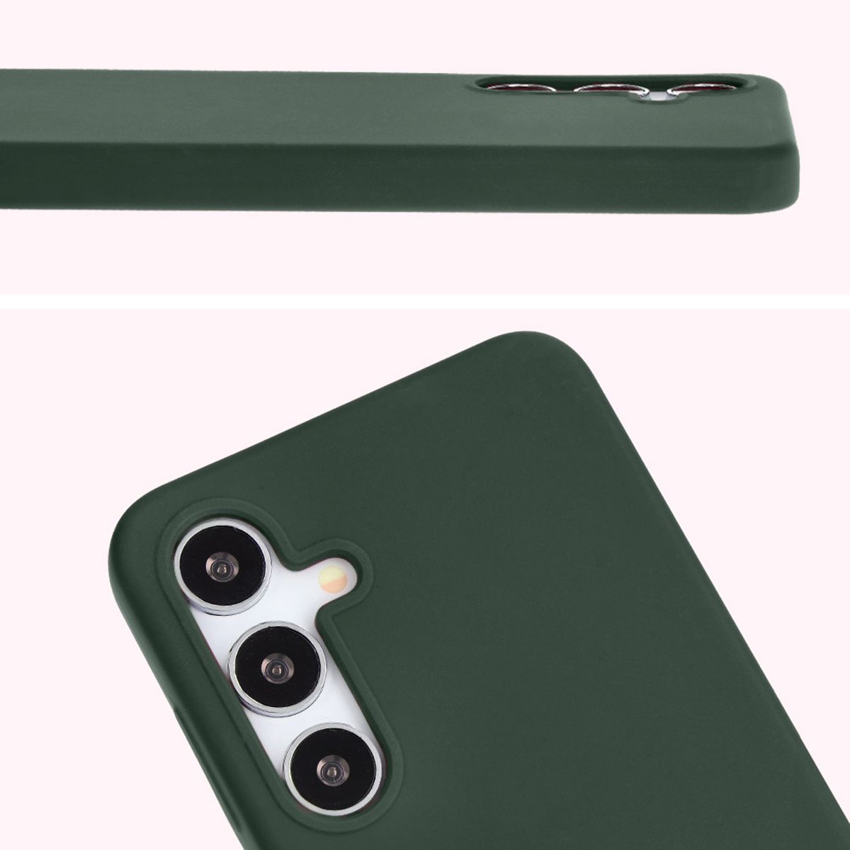 Close-up of the lens cutout in the Bizon Soft Case