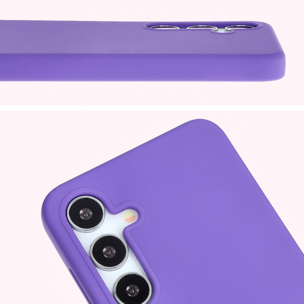 Prim-plan al decupajului pentru lentile în husa Bizon Soft Case