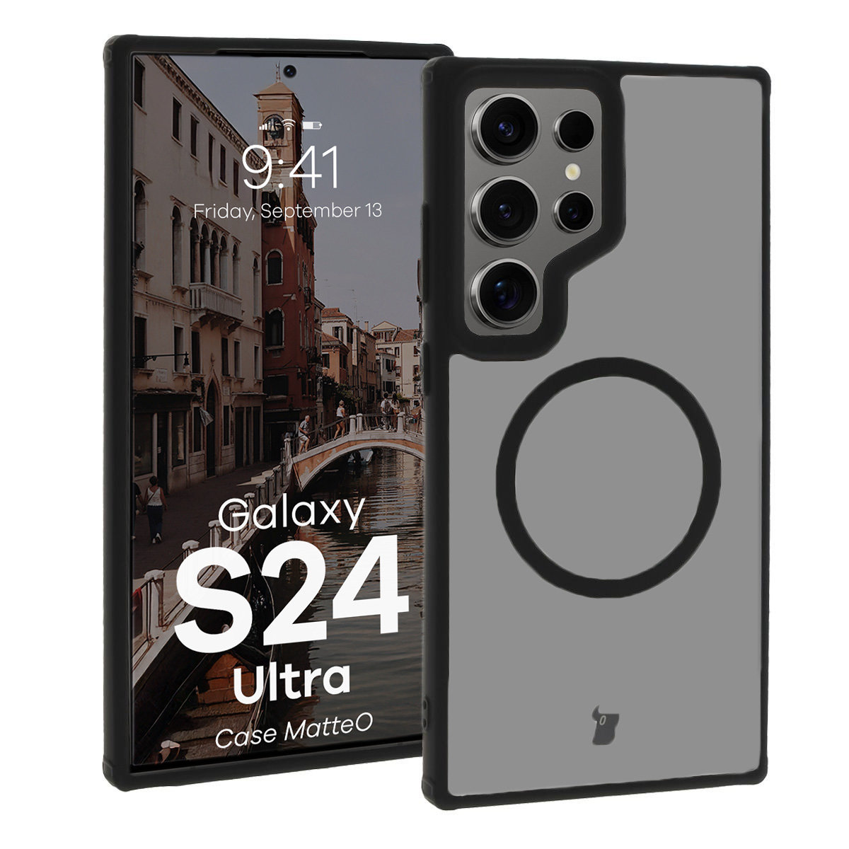 Matte Bizon Case MatteO for Galaxy S24 Ultra