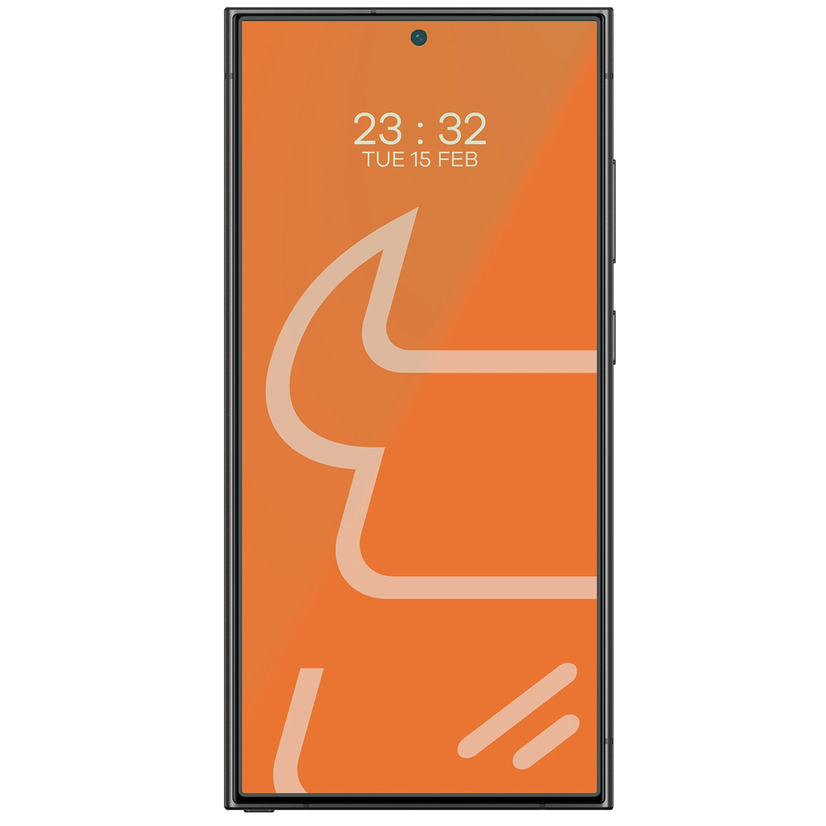 Idealne dopasowanie Bizon Smart Glass do Samsung Galaxy S24 Ultra