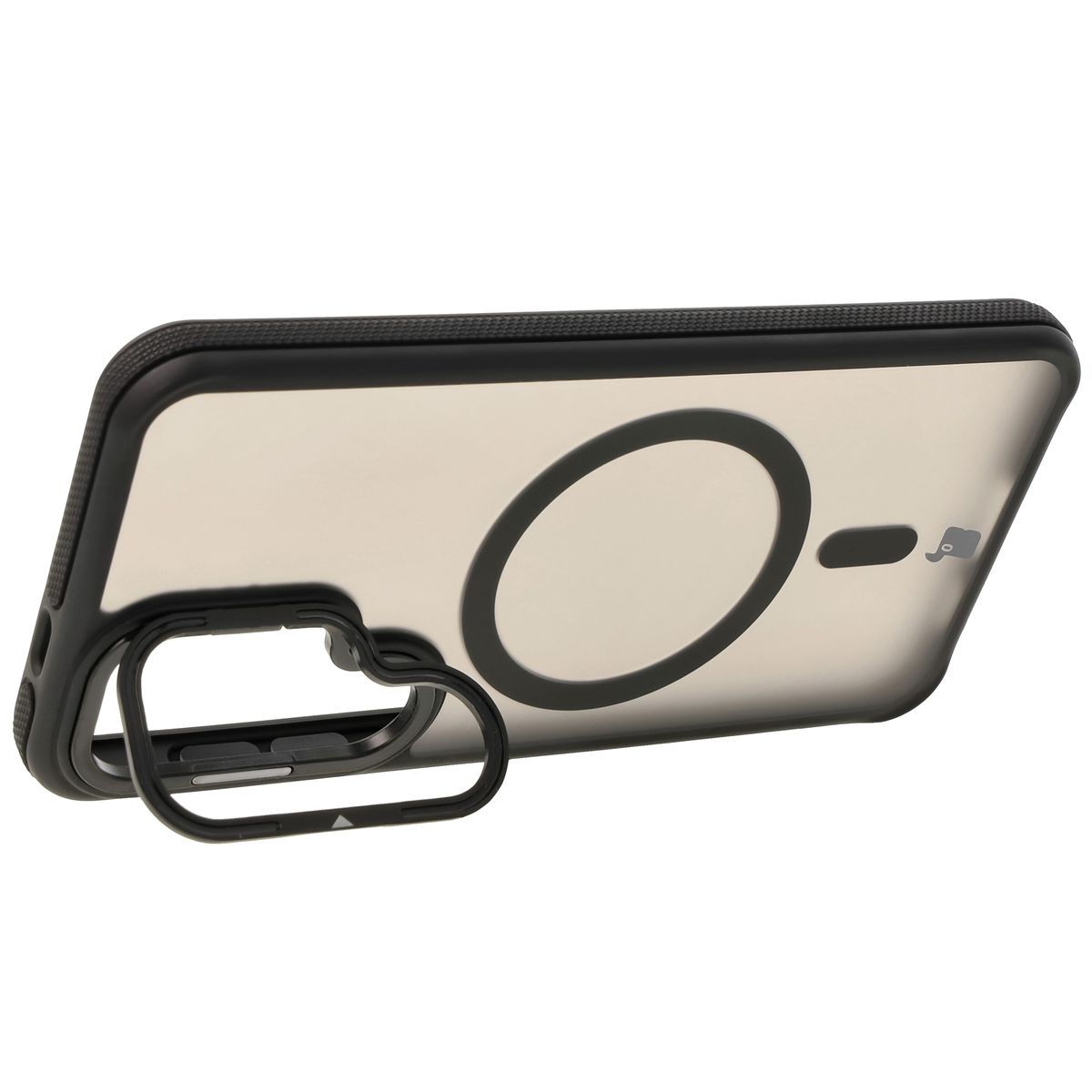 Wbudowana podstawka w etui Bizon Case Eclipse