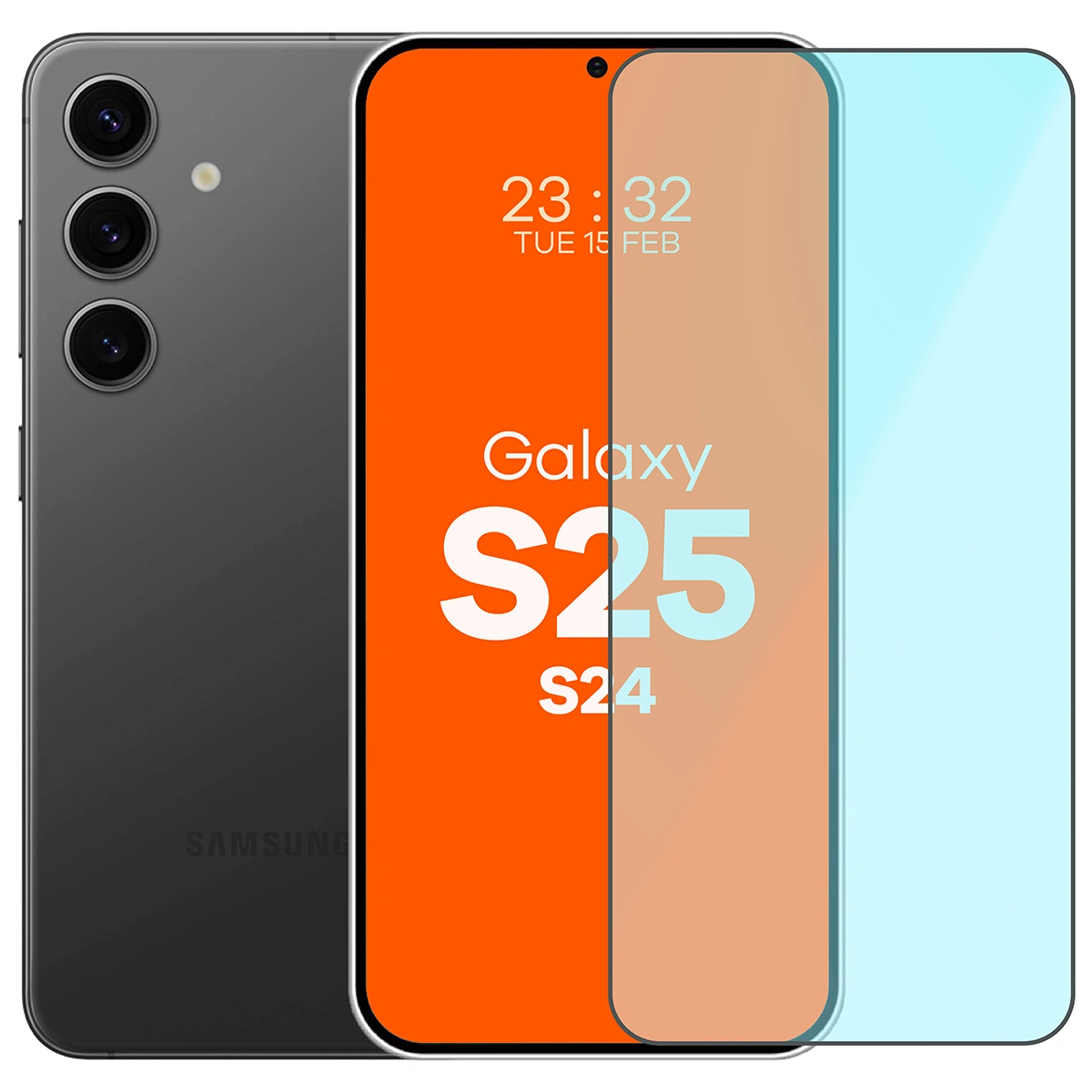 Szkło hartowane Bizon Smart Glass do Galaxy S25 / S24