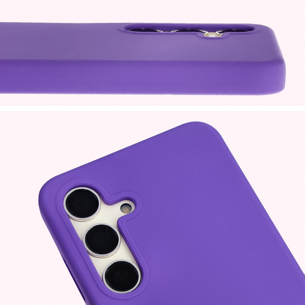 Prim-plan al decupajului pentru obiective în husa Bizon Soft Case