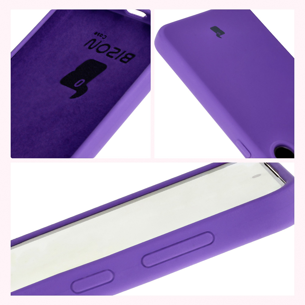 Construcția husei Bizon Soft Case: capace integrate, margini ridicate și căptușeală din microfibră