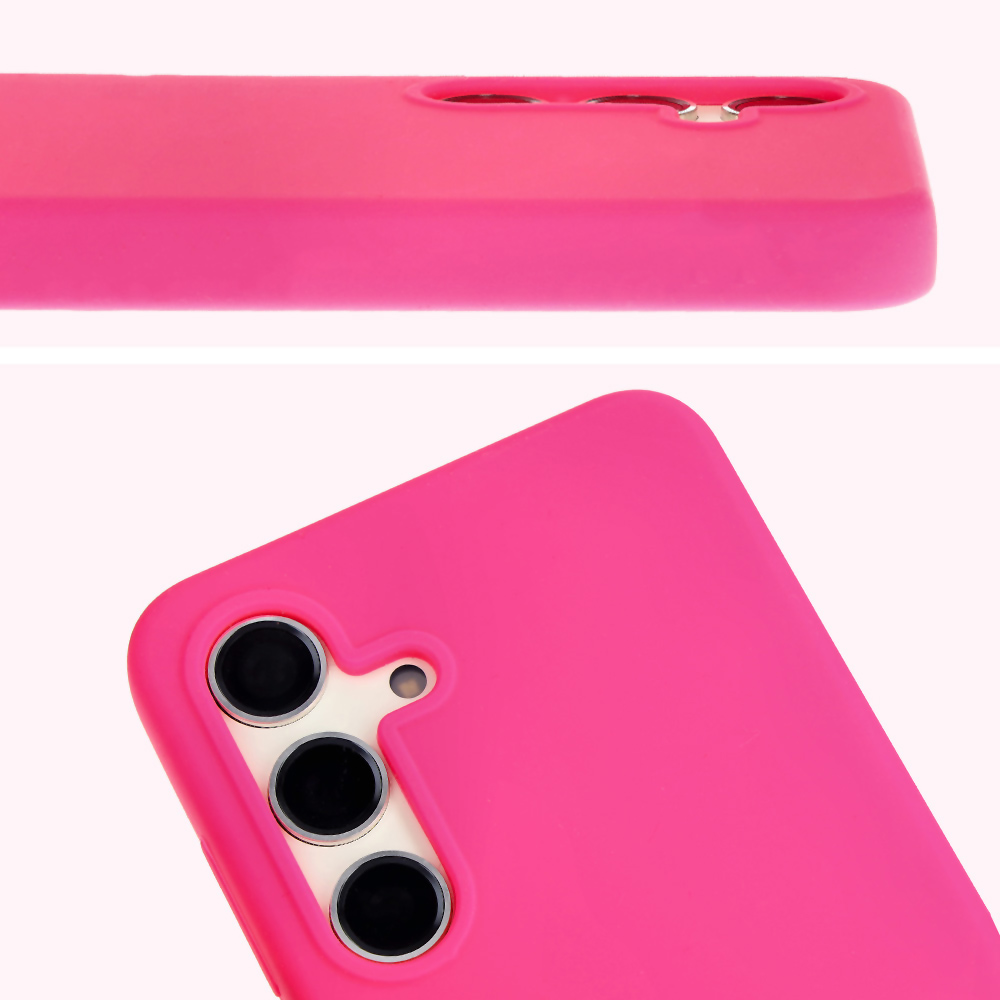 Prim-plan pe decupajul pentru obiective din husa Bizon Soft Case