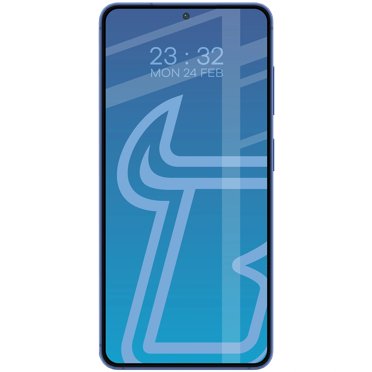 Krystalicznie przejrzysta szybka Bizon Glass Edge do Samsung Galaxy S25 Edge