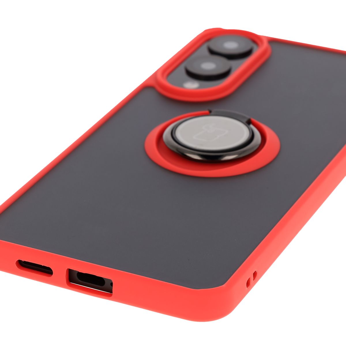 Decupaje precise, capace integrate și decupaj pentru sfoară în husa Bizon Case Hybrid Ring