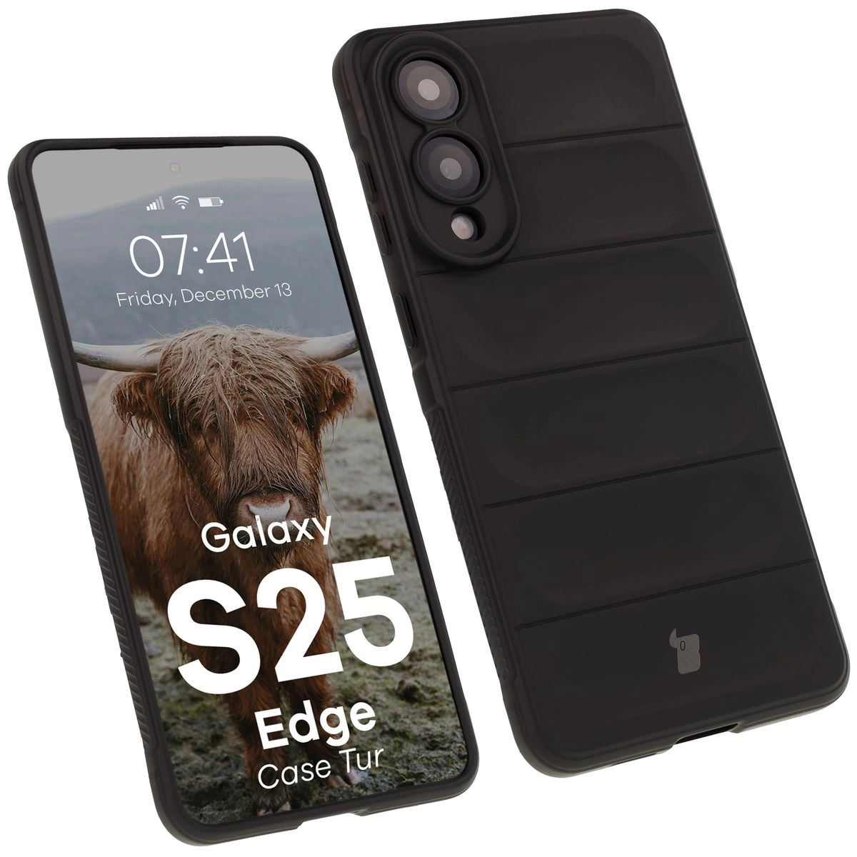 Etui rezistent Bizon Case Tur pentru Samsung Galaxy S25 Edge