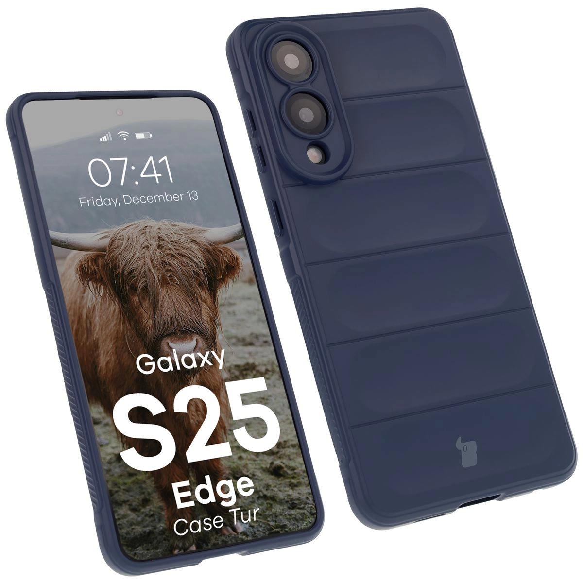 Etui robust Bizon Case Tur pentru Samsung Galaxy S25 Edge