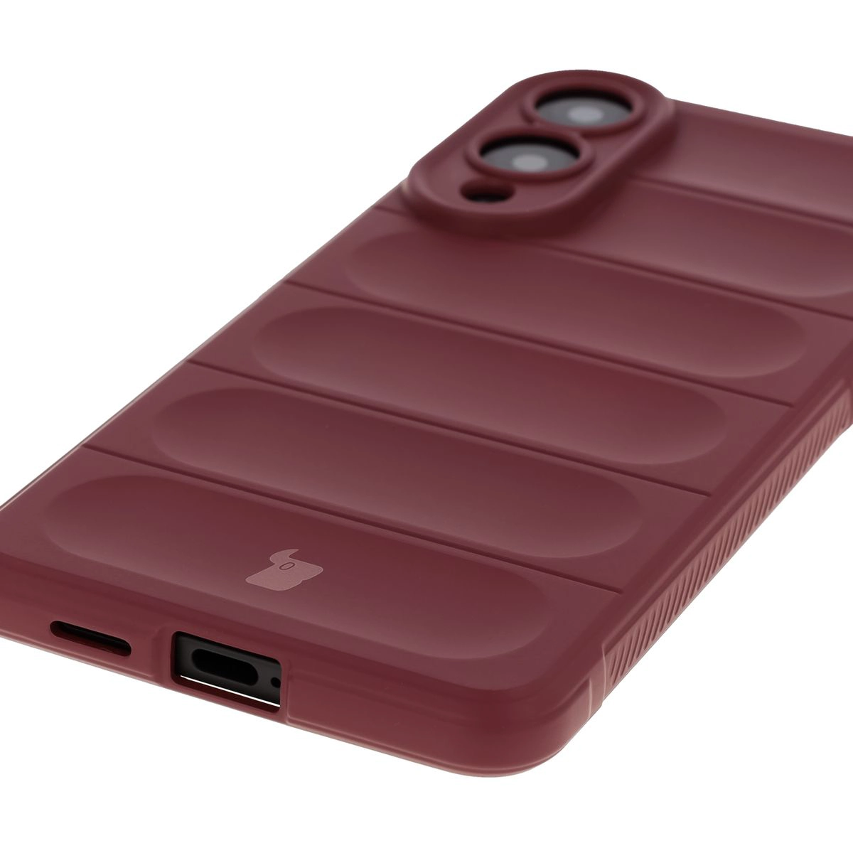 Decupaje precise și compatibilitate cu încărcarea wireless în etui Bizon Case Tur