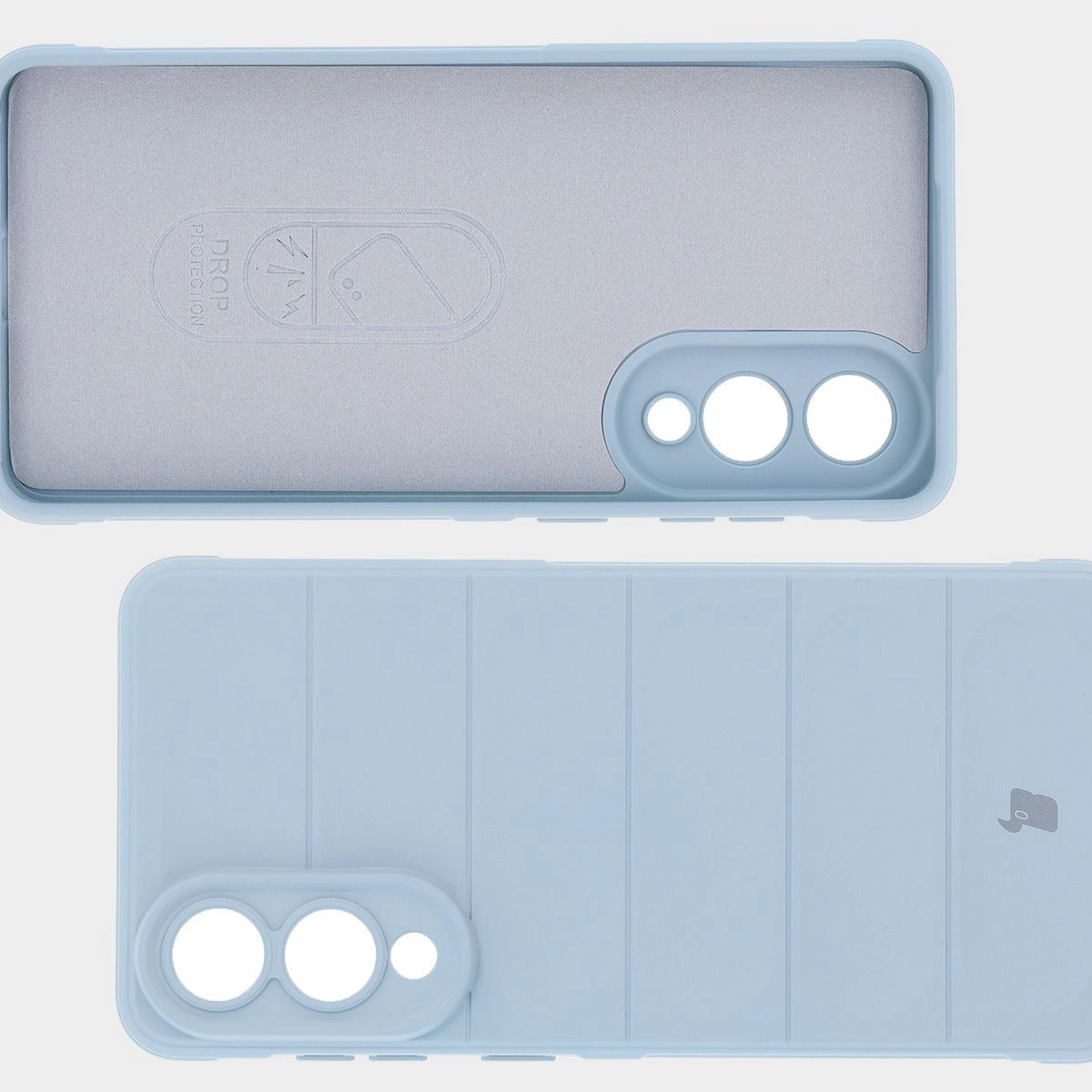 Wyściółka z mikrofibry, wyżłobienia na pleckach i wzmocnione narożniki w etui Bizon Case Tur