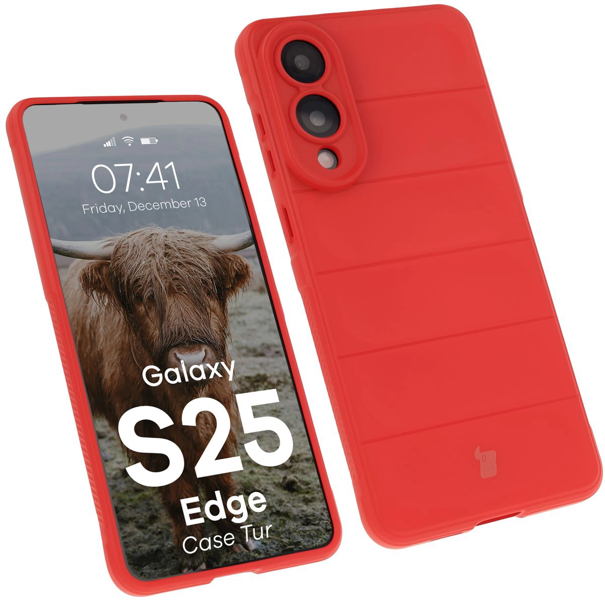 Etui rezistent Bizon Case Tur pentru Samsung Galaxy S25 Edge