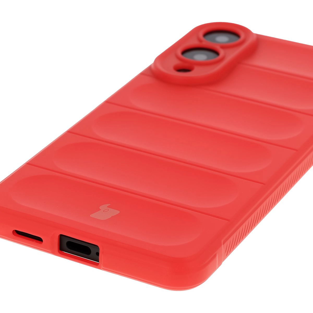 Decupaje precise și compatibilitate cu încărcarea wireless în etui Bizon Case Tur
