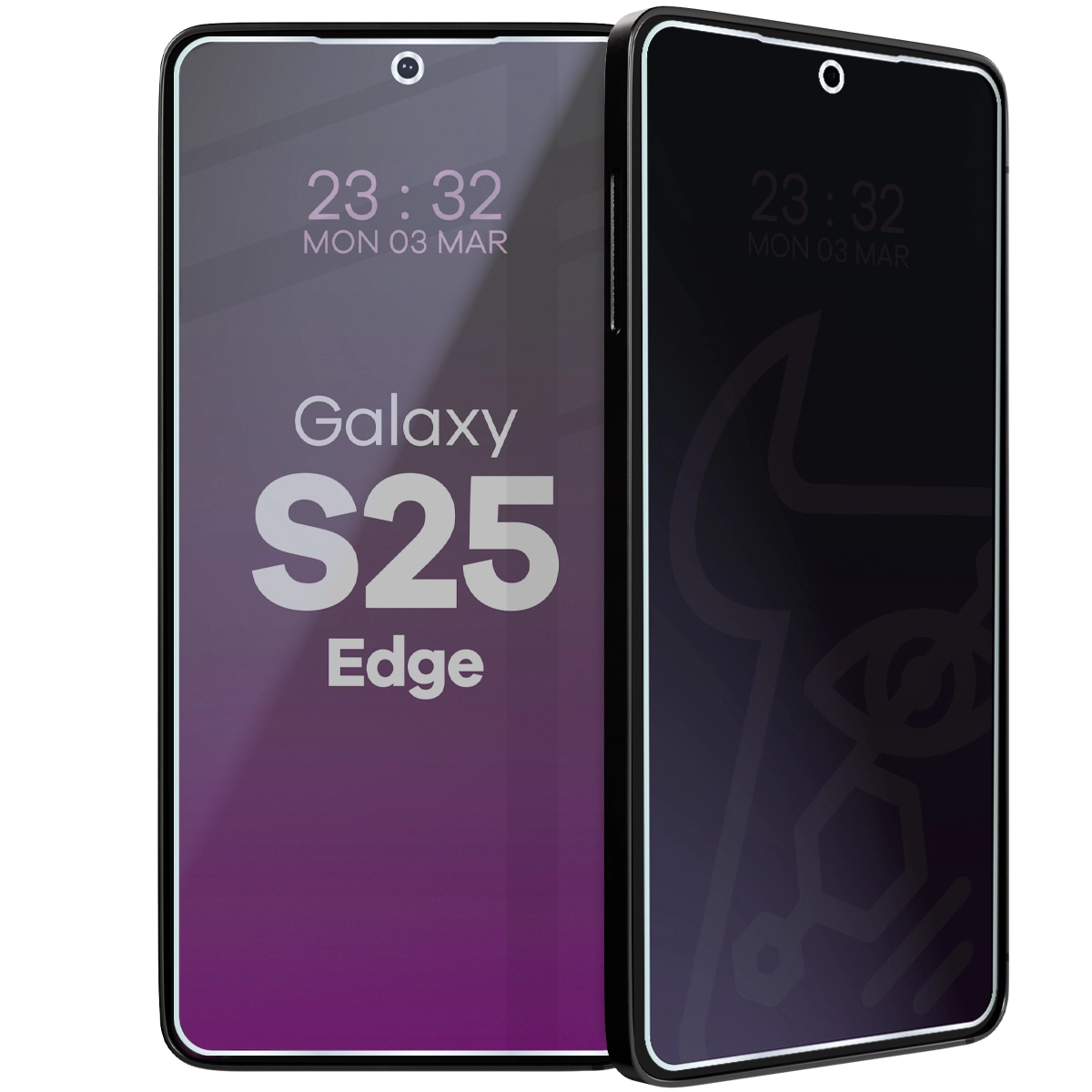 Szkło hybrydowe prywatyzujące Bizon Glass Mule Shadow do Samsung Galaxy S25 Edge