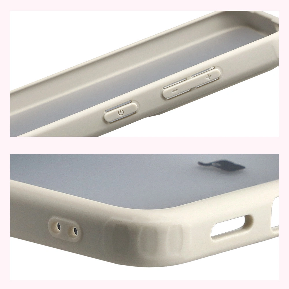Colțuri întărite și margini ridicate ale ecranului în etui Bizon Case Angelo pentru Samsung Galaxy S25 FE