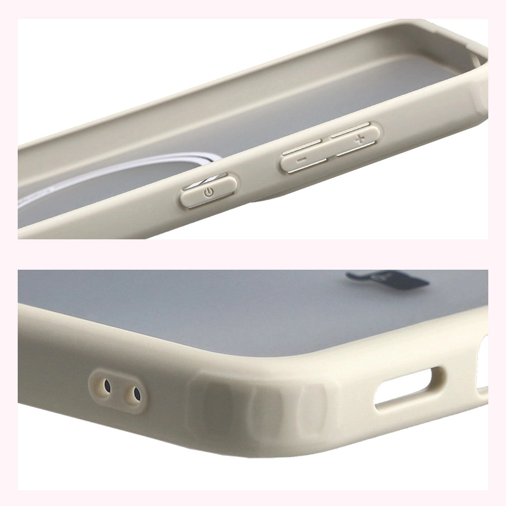 Colțuri întărite și margini ridicate ale ecranului în husa Bizon Case MatteO pentru Samsung Galaxy S25 FE