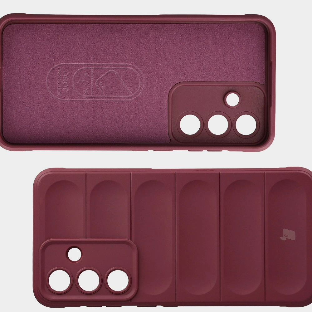 Microfiber lining, grooves on the back, and reinforced corners in the Bison Case Tur for Samsung Galaxy S25 FE