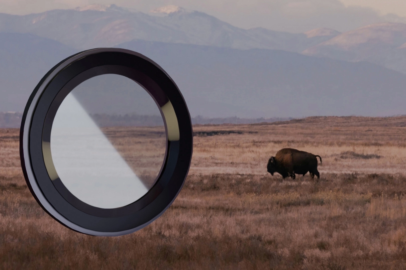 Klarheit des gehärteten Glases Bizon Snap Lens für Samsung Galaxy S25 FE