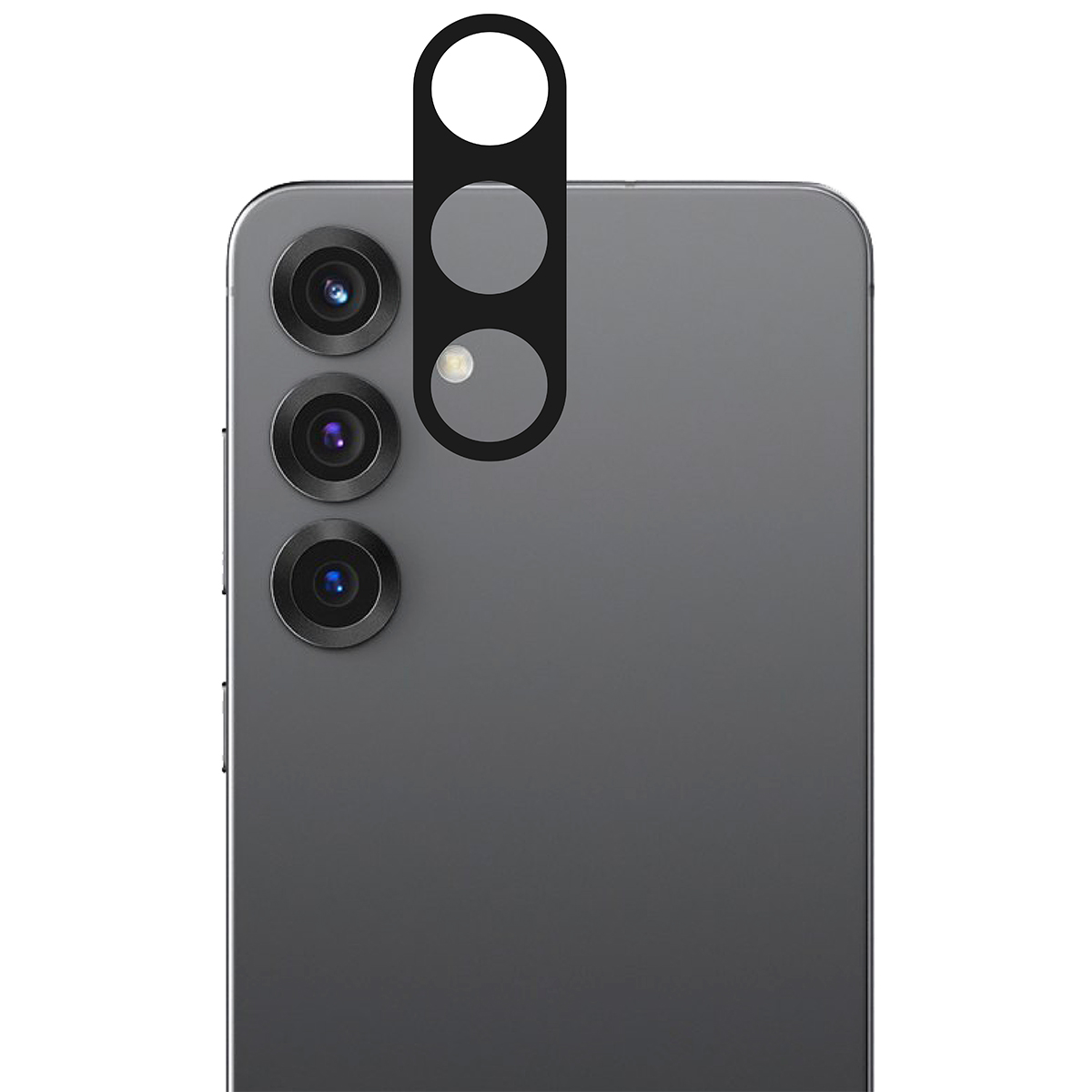 Szkło na obiektyw do Galaxy S25 Plus zawarte w zestawie