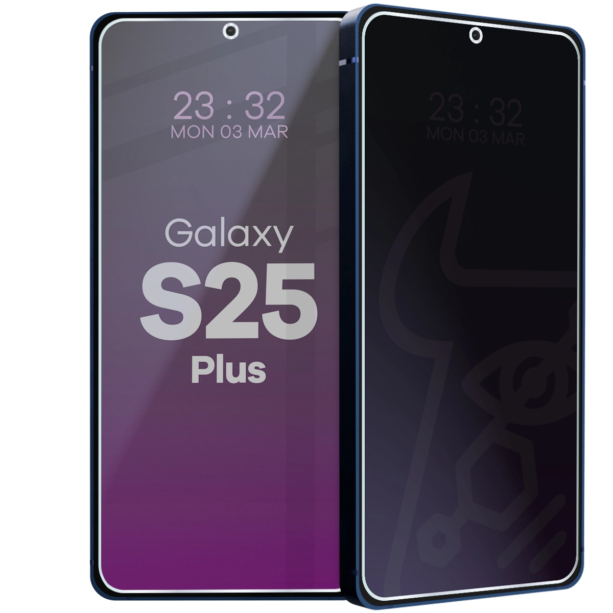 Szkło hybrydowe prywatyzujące Bizon Glass Mule Shadow do Samsung Galaxy S25 Plus