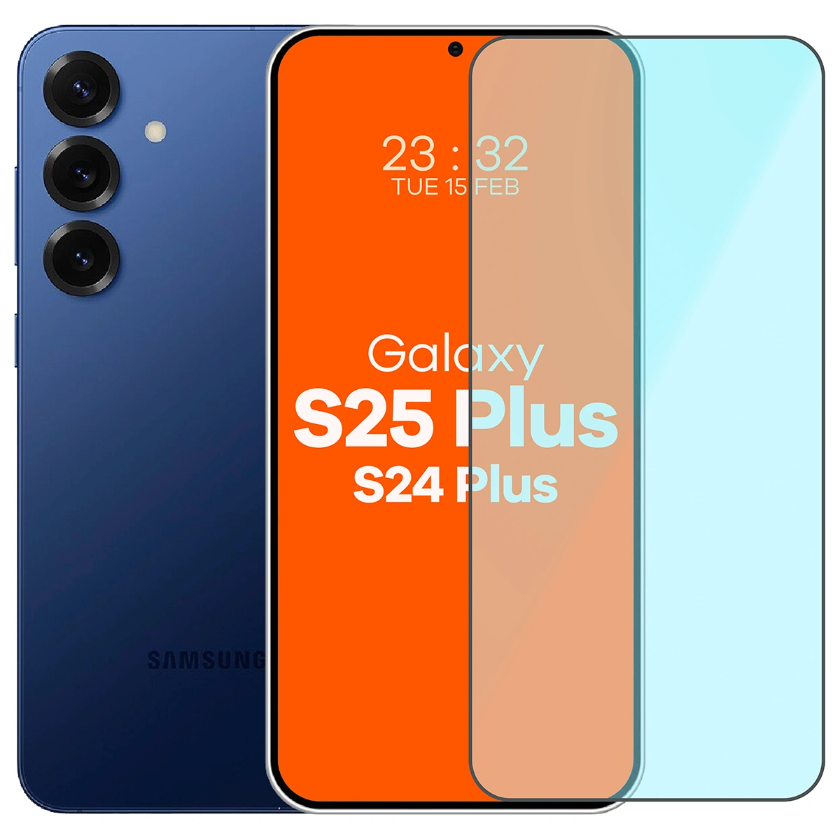 Bison Smart Glass for Galaxy S25 Plus / S24 Plus