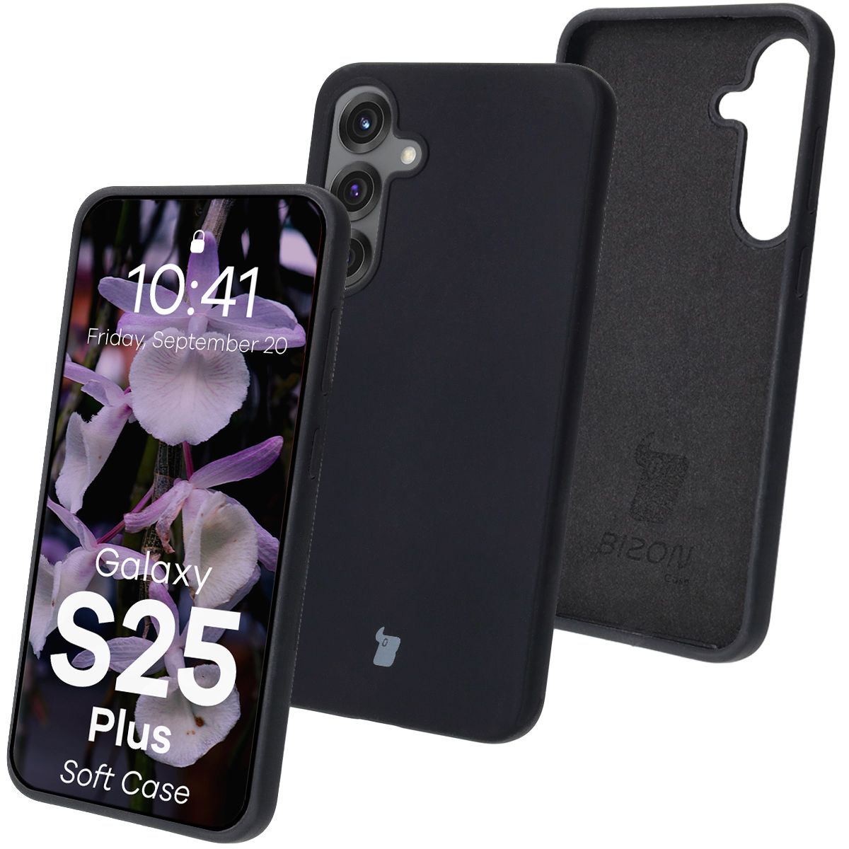 Silikonhülle Bizon Soft Case für das Galaxy S25 Plus