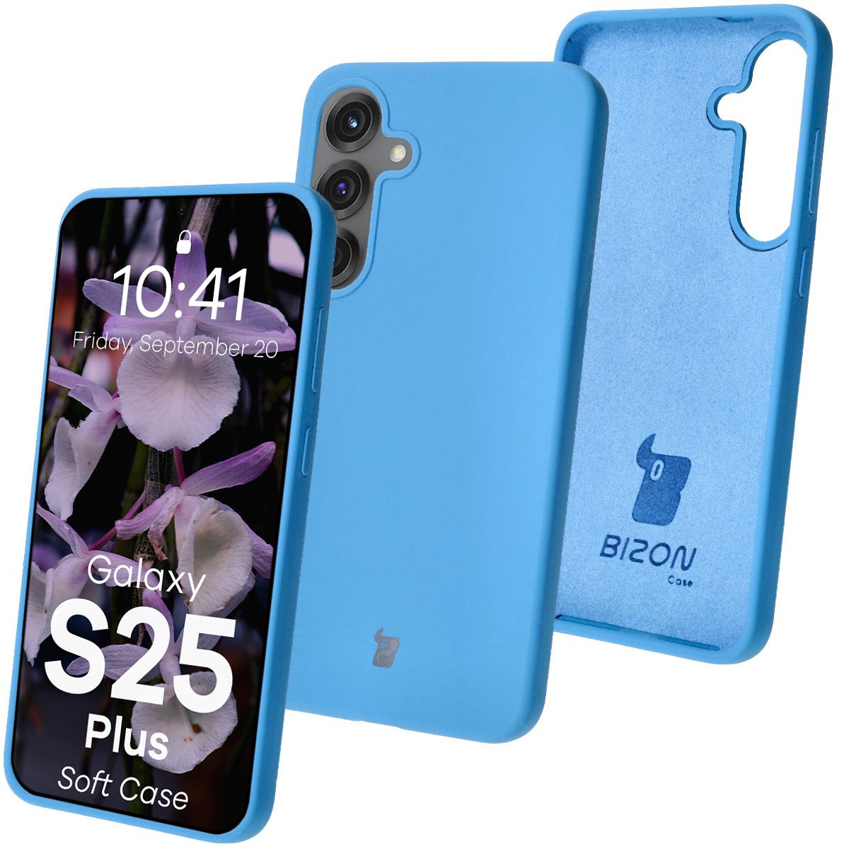 Husa din silicon Bizon Soft Case pentru Galaxy S25 Plus