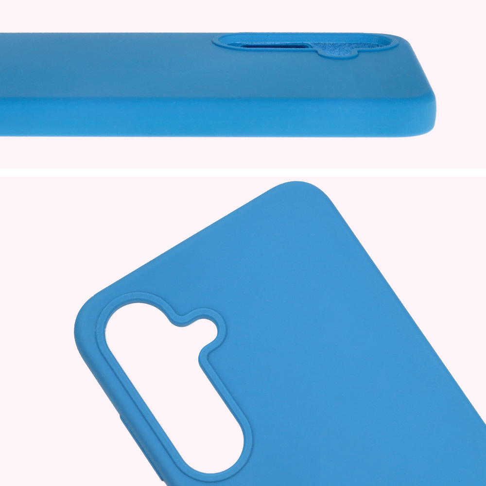 Prim-plan pe decupajul pentru camere în husa Bizon Soft Case