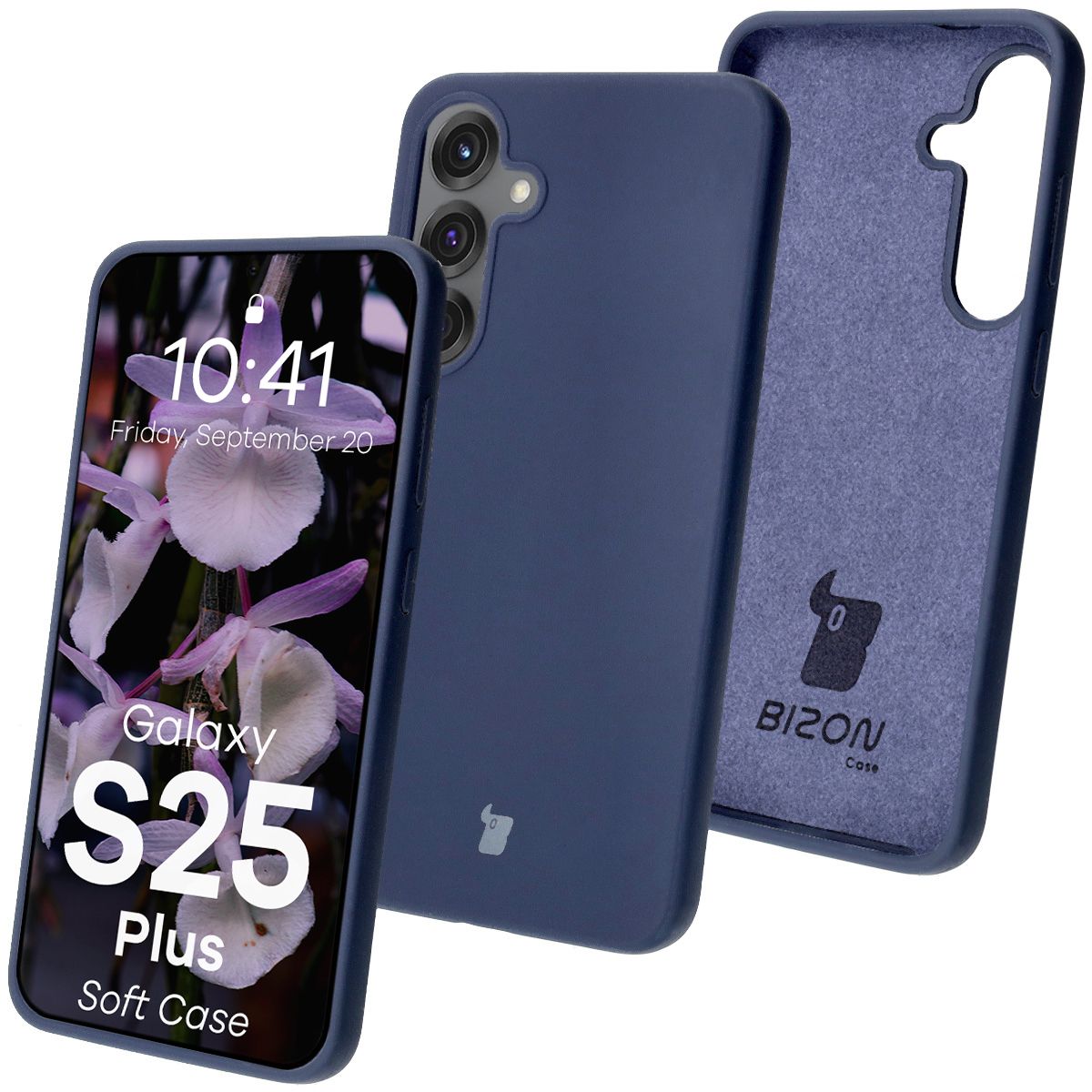 Silikonhülle Bizon Soft Case für Galaxy S25 Plus
