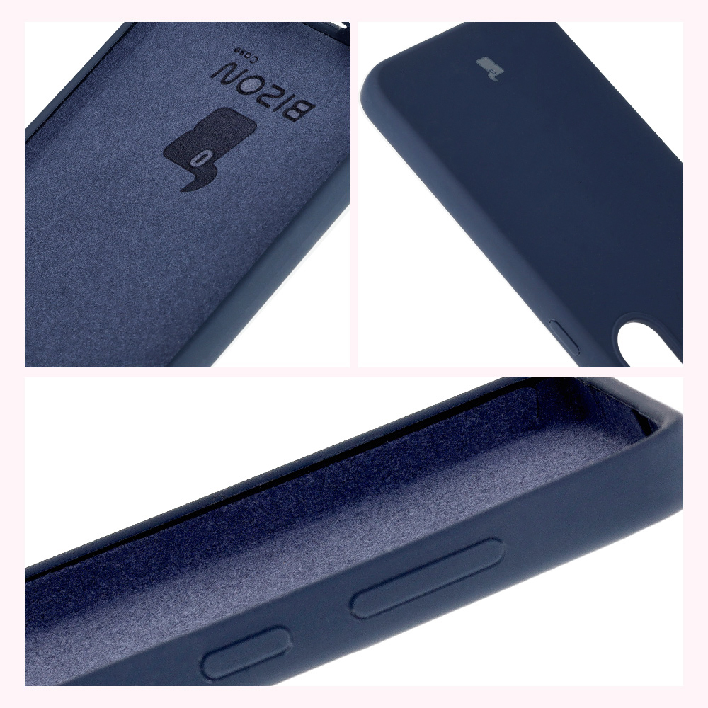 Konstruktion der Bizon Soft Case-Hülle: integrierte Abdeckungen, erhöhte Kanten und Mikrofaserpolsterung