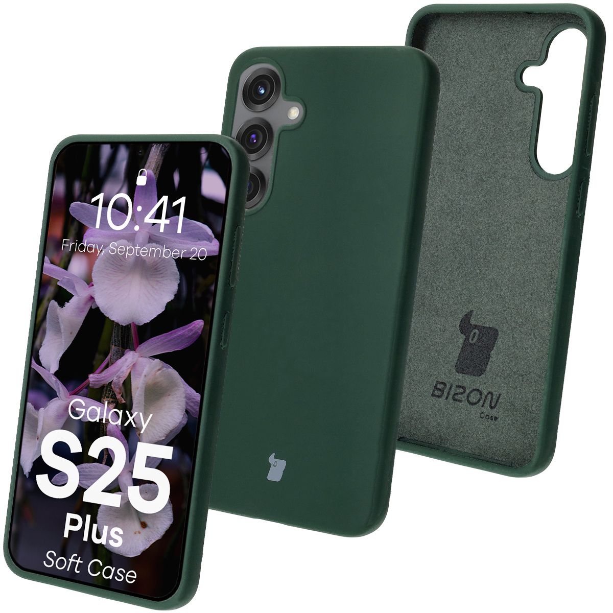 Silikonhülle Bizon Soft Case für Galaxy S25 Plus