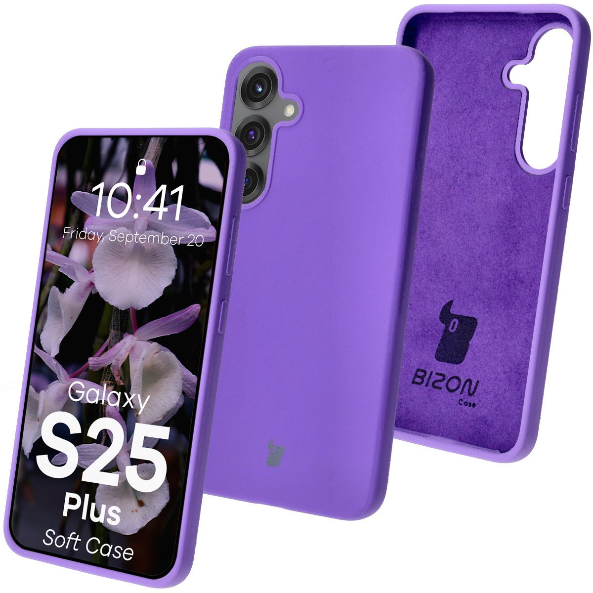 Carcasa din silicon Bizon Soft Case pentru Galaxy S25 Plus