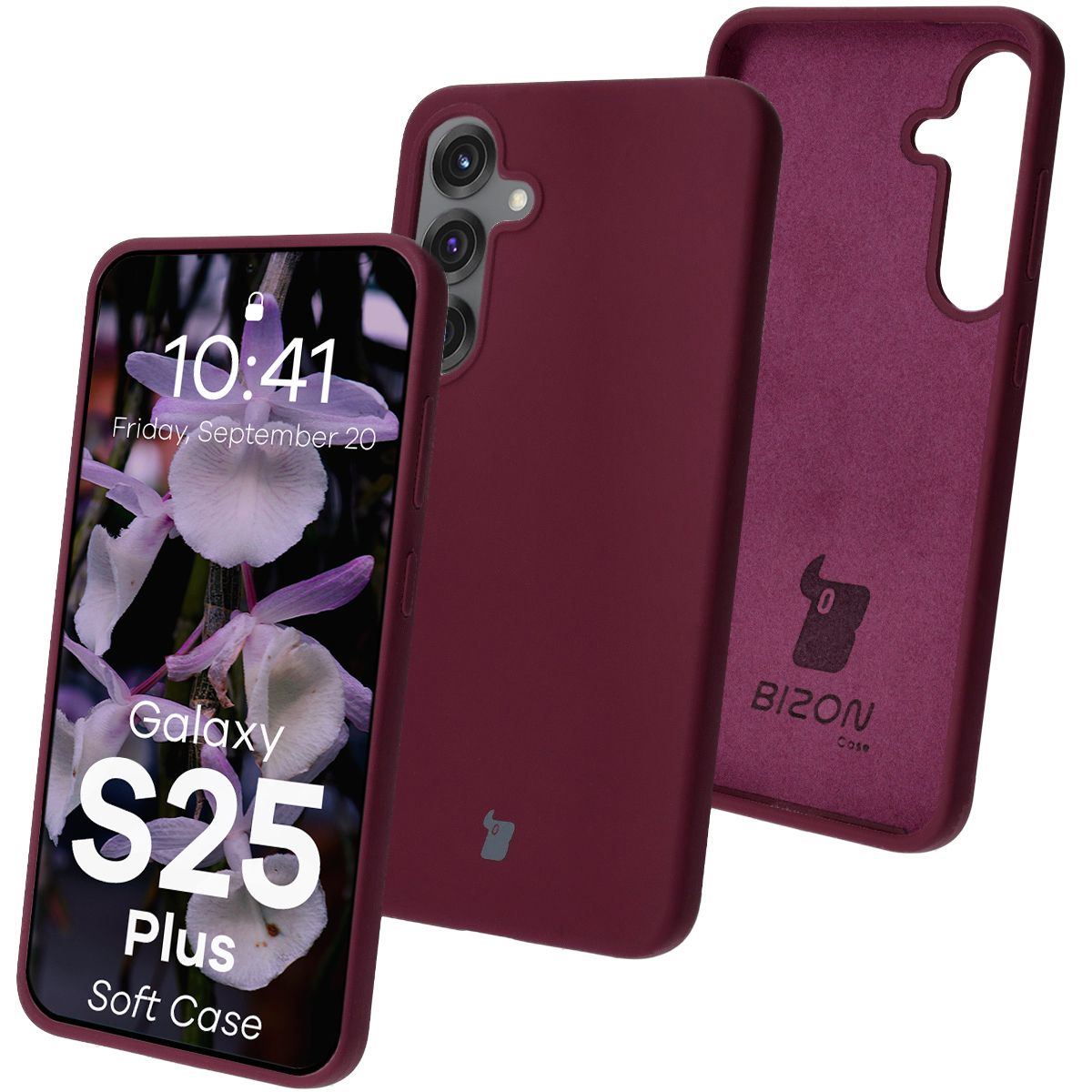 Husa din silicon Bizon Soft Case pentru Galaxy S25 Plus